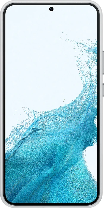 Samsung Leather Cover für Galaxy S22+ Light Gray