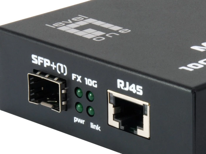 LevelOne GVT-0500 10G Media Converter, RJ-45, SFP+