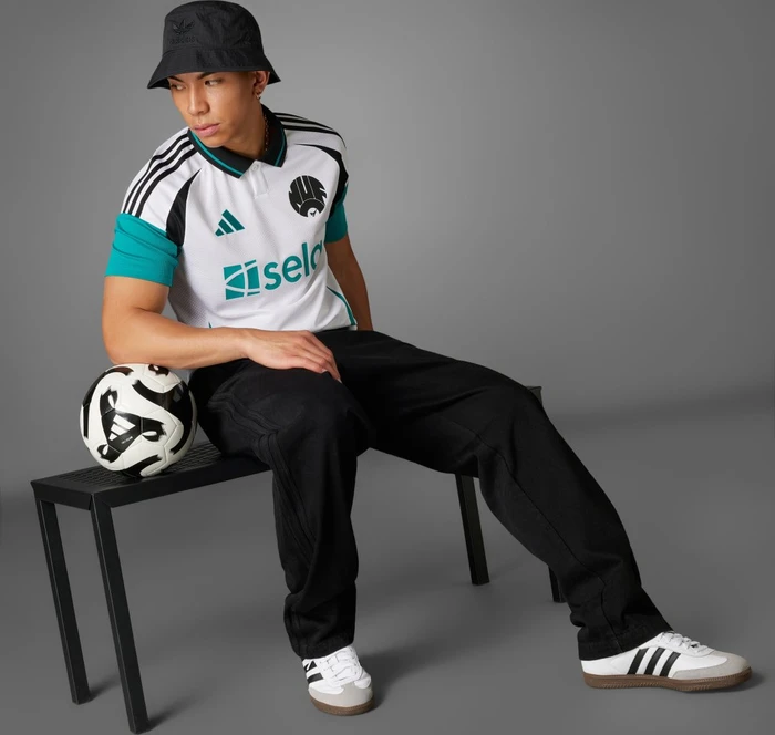 adidas Newcastle United FC 2024/2025 Ausweichtrikot white/eqt green/black (Herren)