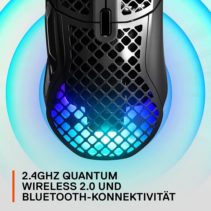 SteelSeries Aerox 5 Wireless schwarz, USB/Bluetooth