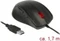 DeLOCK Ergonomic Mouse schwarz, USB Vorschaubild