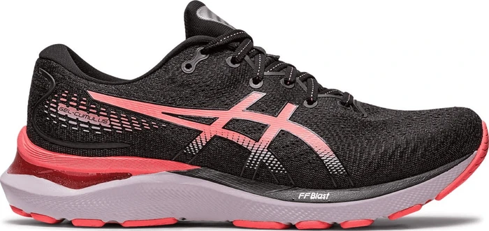 Asics Gel-Cumulus 24 black/papaya (Damen)