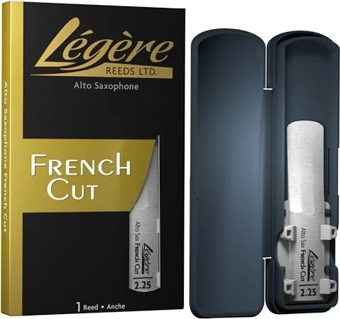 Légère Alto Saxophone Reed, French Cut, Stärke 2.25, 1 Stück