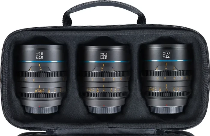 Sirui Night Walker 3 Linsen-Set für Micro-Four-Thirds grau