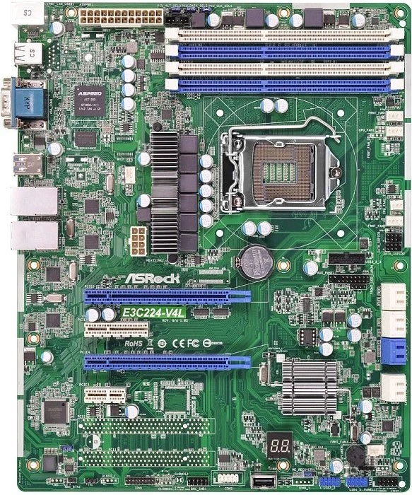 ASRock Rack E3C224-V4L (Intel 1150)