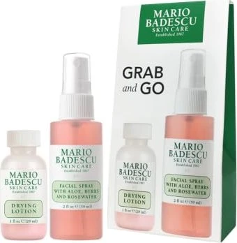 Mario Badescu Grab and Go Lotion 29ml + Toner 59ml Geschenkset