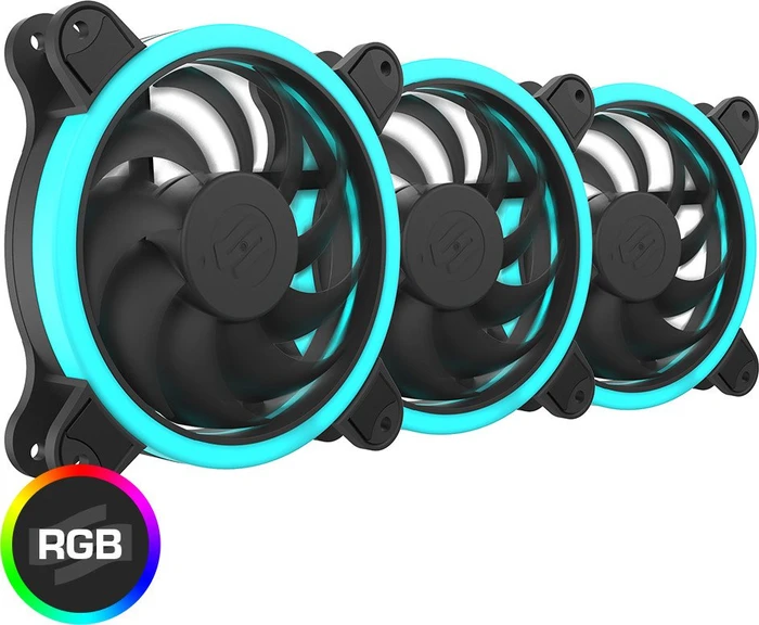 Endorfy SilentiumPC Corona HP RGB Kit, 120mm, 3er-Pack