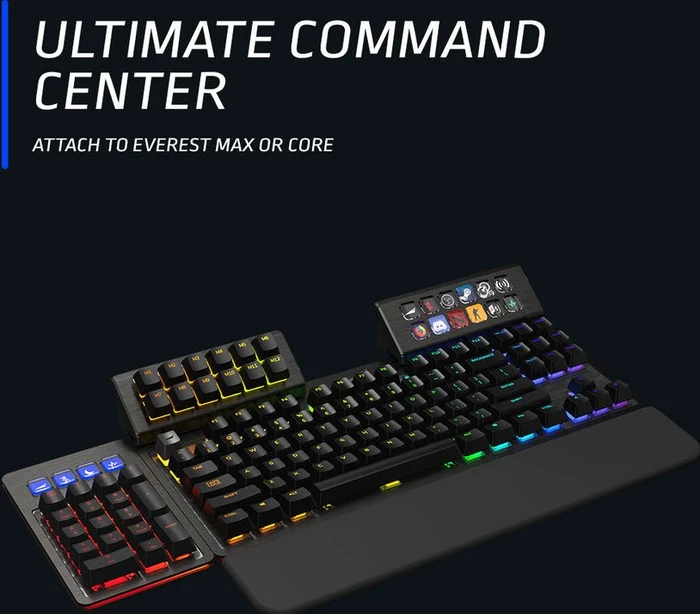 Mountain MacroPad, Midnight Black, Tactile 55, hot-swap, USB-A