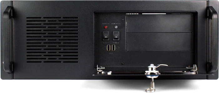 Fantec SG-4700, schwarz, 4HE, ATX
