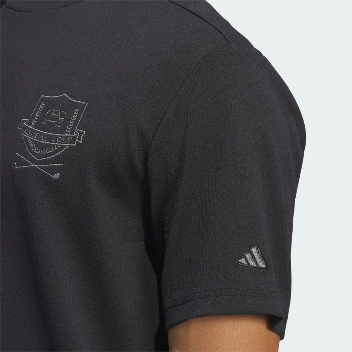 adidas Go-To Mock T-Shirt kurzarm schwarz (Herren)