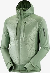 Salomon Elixir Hybrid Hooded Funktionsjacke laurel wreath (Herren)