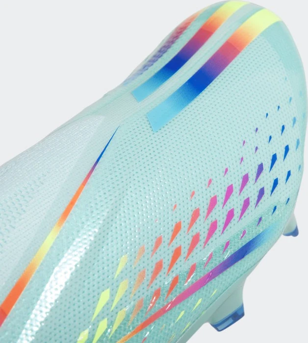 adidas X Speedportal+ FG clear aqua/solar red/power blue