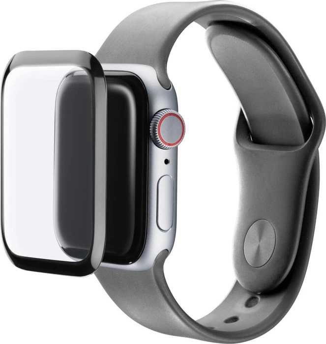 Cellularline Time Glass für Apple Watch 40mm schwarz