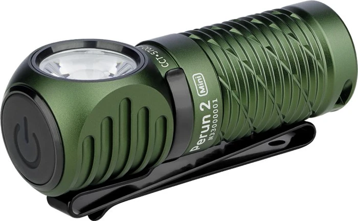 OLight Perun 2 Mini Stirnlampe od green