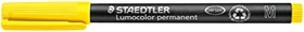Staedtler Lumocolor 317 permanent gelb, 10er-Pack