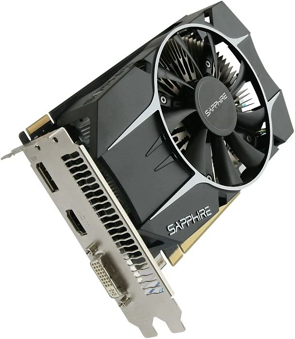 Sapphire Radeon R7 260X OC, 2GB GDDR5, DVI, HDMI, DP, lite retail