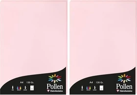 Clairefontaine Pollen Universalpapier pink, A4, 120g/m², 50 Blatt