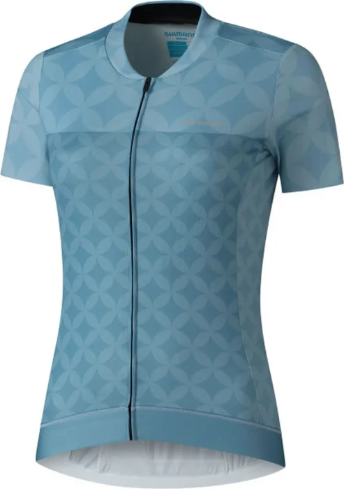 Shimano Sagami Trikot kurzarm aqua blue (Damen)