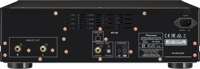 Pioneer PD-50AE schwarz