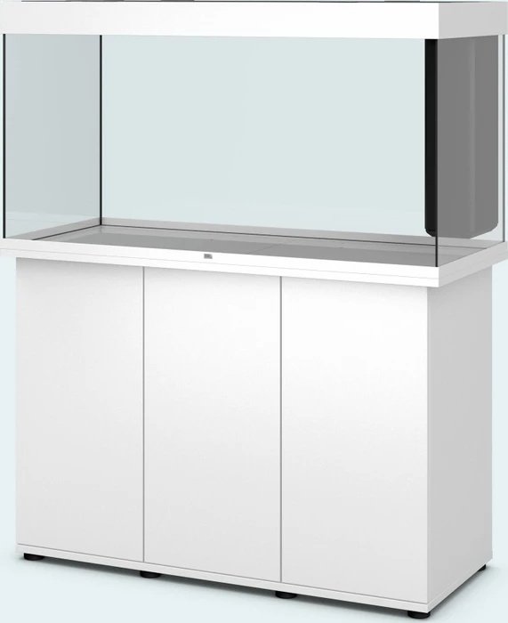 Juwel Rio 350 LED Aquarium-Set mit Unterschrank, weiß/weiß, 350l