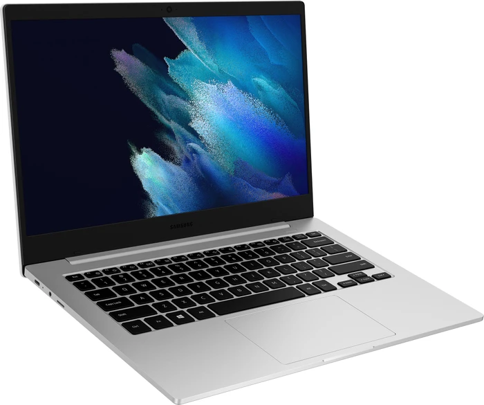 Samsung Galaxy Book Go, Silver, Snapdragon 7c Gen 2, 4GB RAM, 128GB Flash, LTE, DE