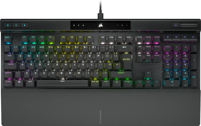 Corsair Gaming K70 RGB PRO, schwarz, Corsair OPX, USB, UK