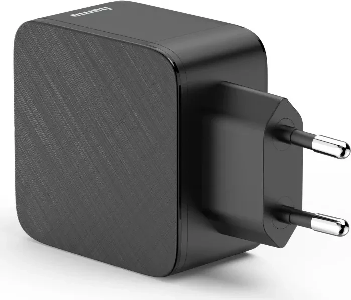 Hama Schnellladegerät 2x USB-C PD 1x USB-A QC 65W schwarz