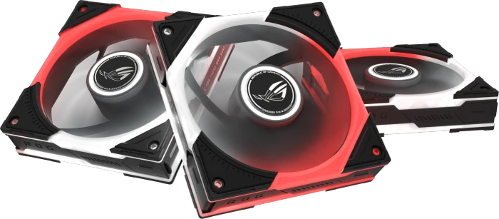 ASUS ROG Eurux GR120 ARGB, schwarz, Triple Pack, 120mm, 3er-Pack
