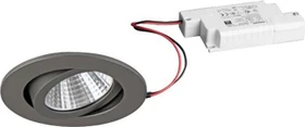 Brumberg SEVEN-R LED Einbauleuchte 2700K rund titan matt