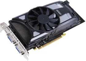 MSI GeForce GTX 650, N650-PE-1GD5/OC Power Edition, 1GB GDDR5, 2x DVI, Mini HDMI