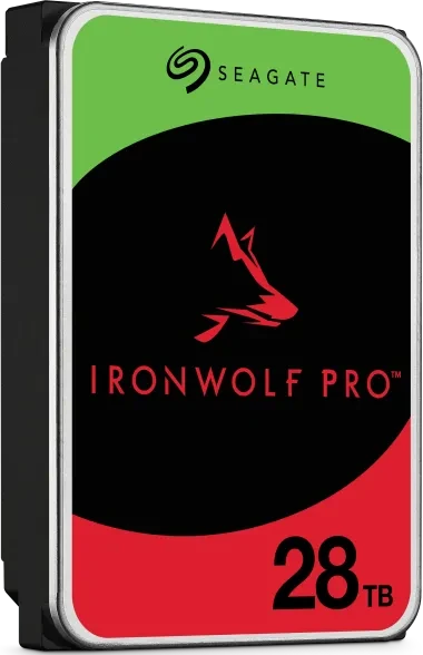 Seagate IronWolf Pro NAS HDD +Rescue 28TB, 24/7, 512e / 3.5" / SATA 6Gb/s