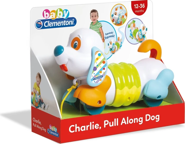 Clementoni Charlie, der Nachzieh-Hund