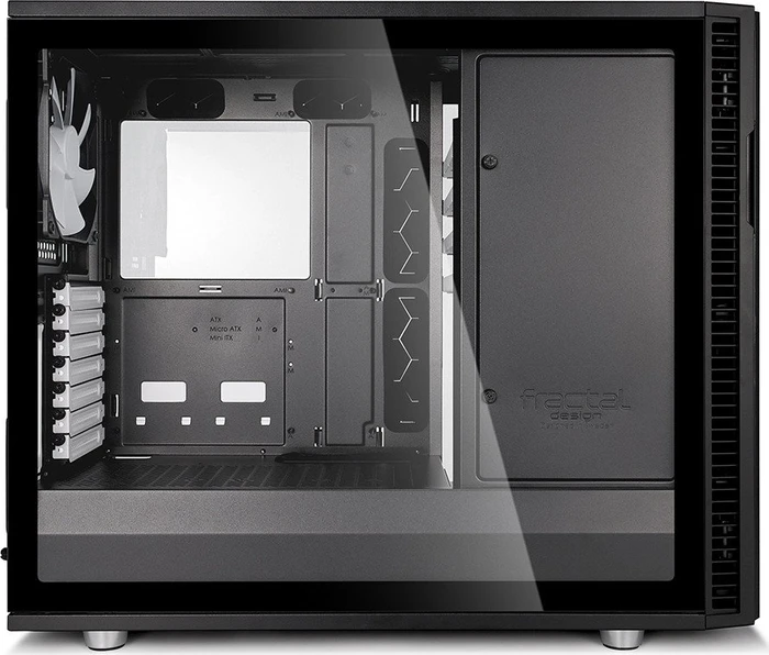 Fractal Design Seitenteil mit Glasfenster für Define R6 Black TG