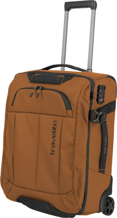 Travelite Briize Rollenreisetasche S curry