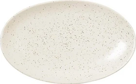 Broste Copenhagen Nordic Vanilla Platte oval 22x13.6cm