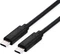 Value USB-C Kabel, USB4 Gen3x2, 40Gb/s, 100W PD, USB-C Stecker auf USB-C Stecker, schwarz, 1m Vorschaubild