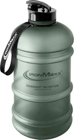 IronMaxx Water Gallon Trinkflasche 2.2l grün
