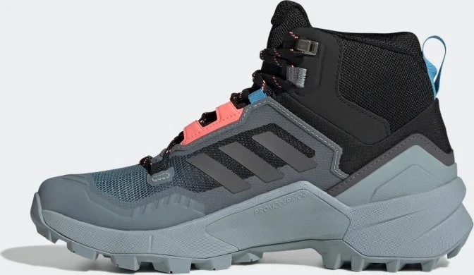 adidas Terrex Swift R3 Mid GTX core black/grey five/acid red (Damen)