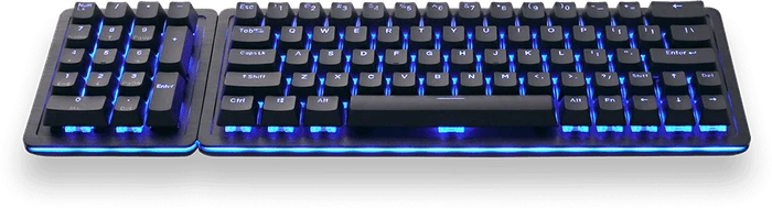 Mountain Everest 60, LEDs RGB, hot-swap, Midnight Black, Linear 45, USB, DE