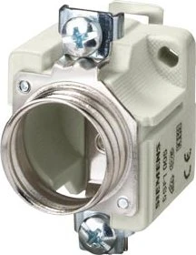 Siemens DIAZED-Sockel DII 25A AC DC 500V Kopfkontakt/Bügelklemme
