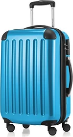 Hauptstadtkoffer Alex Spinner erweiterbar 55cm cyanblau glänzend