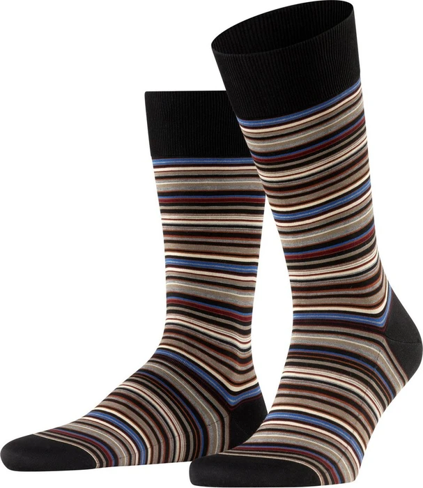 Falke Microblock Socken grey-white (Herren)
