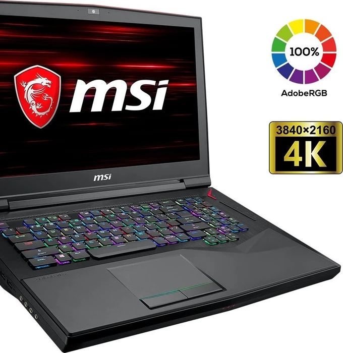 MSI GT75 Titan 10SG-480, Core i7-10875H, 64GB RAM, 1.02TB SSD, 1TB HDD, GeForce RTX 2080, DE
