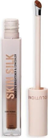 Revolution Beauty Skin Silk Radiant Serum Under Eye Brightener & Concealer dark orange, 4ml