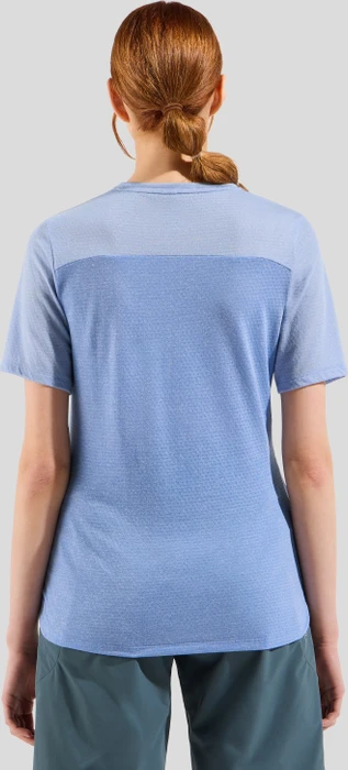 Odlo X-Alp Linencool MTB Funktionsshirt kurzarm persian jewel/blue heron (Damen)