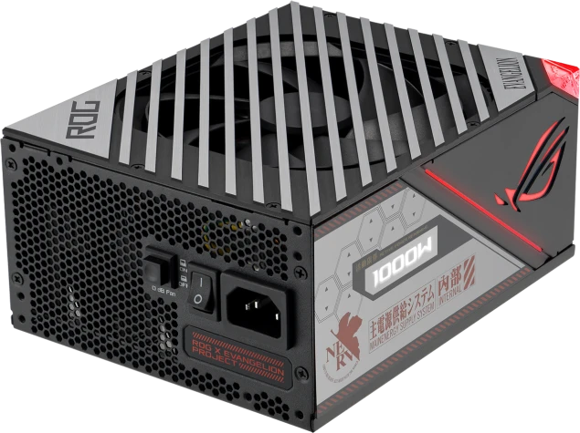 ASUS ROG Thor Platinum II EVA Edition, ROG-THOR-1000P2-EVA-GAMING, 1000W, ATX 2.4, mit 16-Pin PCIe 5.0 Kabel