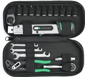 Stahlwille Rad-Set 730/2 Handwerkzeugset inkl. Tasche, 18-tlg.