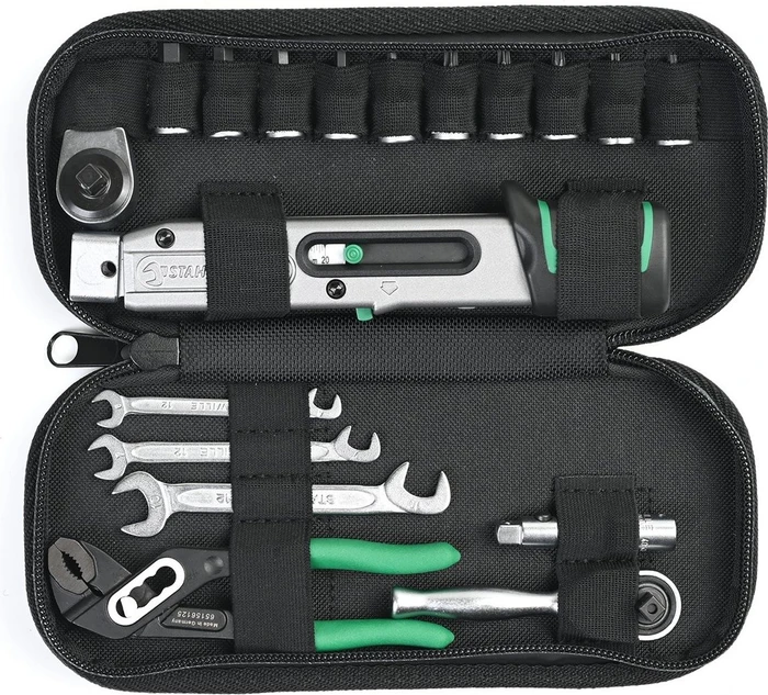 Stahlwille Rad-Set 730/2 Handwerkzeugset inkl. Tasche, 18-tlg.