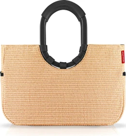 Reisenthel Loopshopper M raffia black