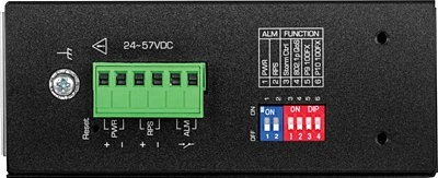 TRENDnet TI Hardened Industrial Railmount Gigabit Managed Switch, 8x RJ-45, 2x SFP, 240W PoE+
